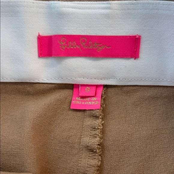 Lilly Pulitzer Parrish Cropped Ankle Pants 0 - Picture 2 of 11